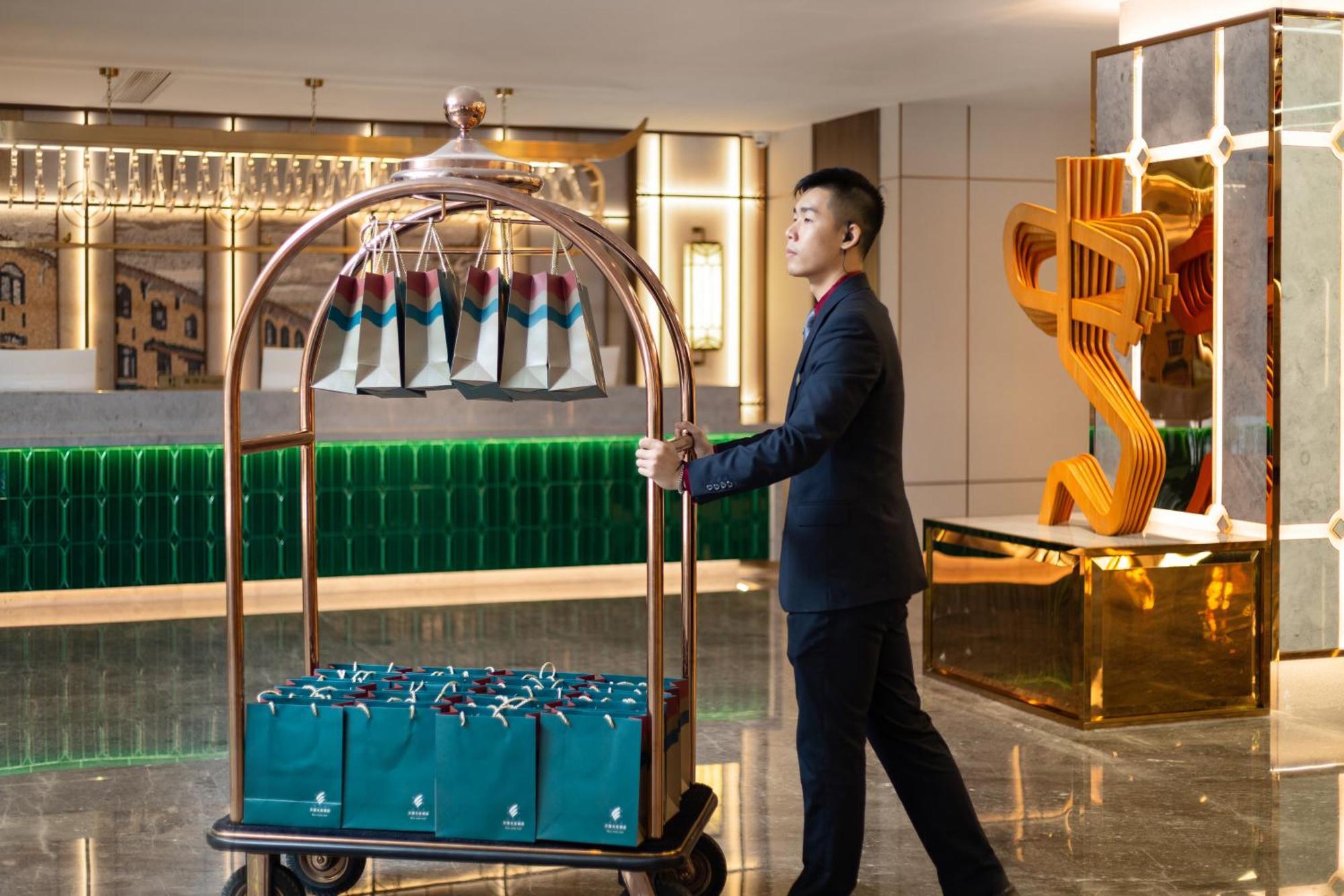 Guangzhou Wogo Yuanbao Hotel-Zhujiang New Town-Free Canton Fair Shuttle Bus & Overseas Buyer Registration Services Экстерьер фото